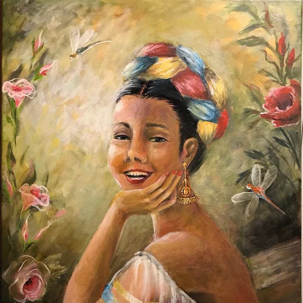Original acrylic painting